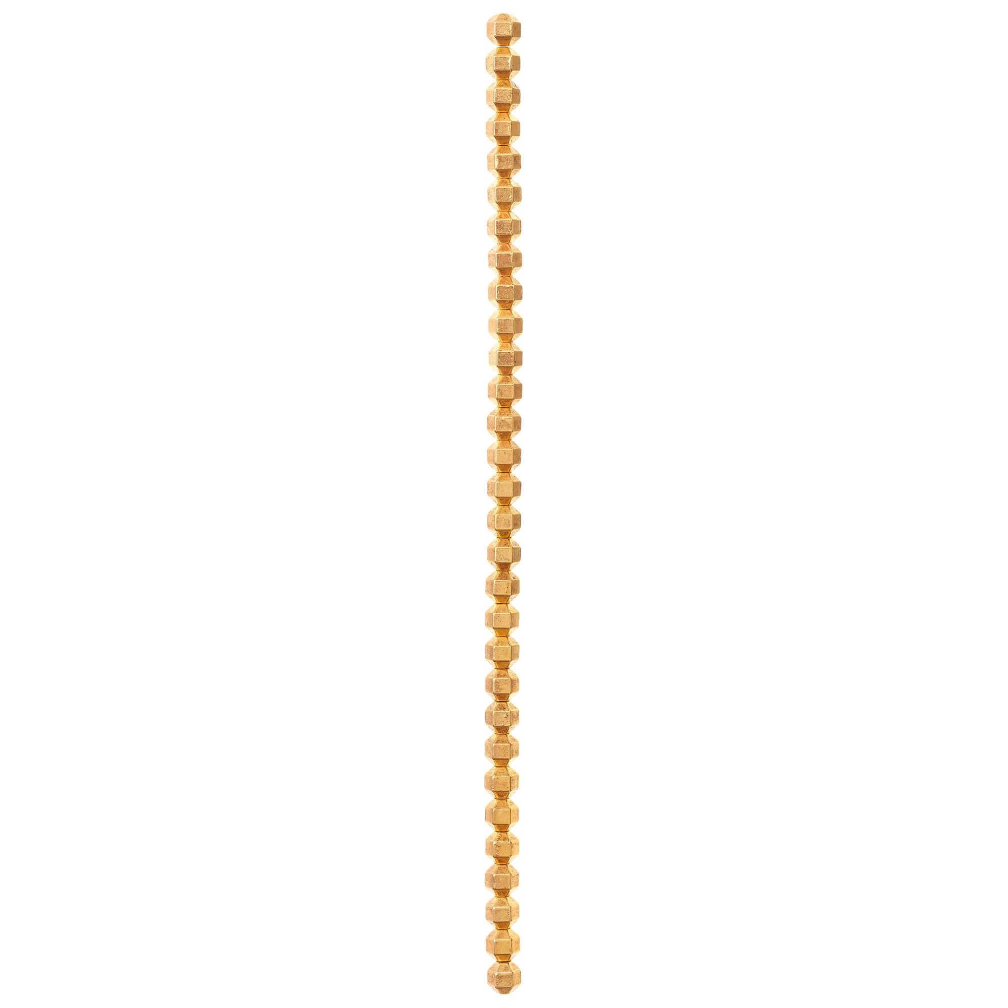 Gold Metal Rondelle Beads, 6mm by Bead Landing™